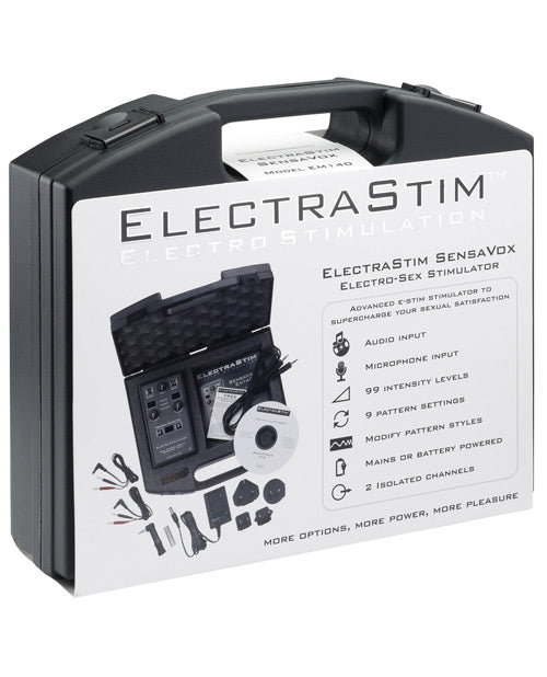ElectraStim SensaVox EM140: Unmatched Electro-Stimulation Power Product Image.