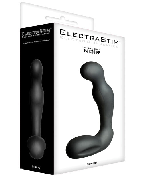 ElectraStim 矽膠 Noir Sirius 攝護腺按摩器：保證終極樂趣！ Product Image.