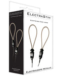 ElectraStim Metallic Adjustable E-Stim Cock Loops: Custom Fit for Electrifying Pleasure