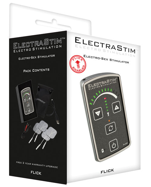 ElectraStim Flick: Customisable Pleasure Pack Product Image.