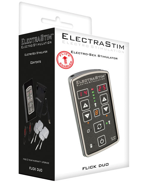 ElectraStim Flick Duo: paquete de electroestimulación definitivo Product Image.