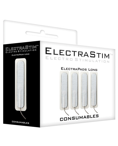 ElectraStim Rectangle Self-Adhesive Electro Pads - Pack of 4 - featured product image.