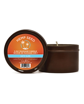 Earthly Body Summer 2022 3 in 1 Massage Candle - 6 oz Slip n' Slide - Featured Product Image