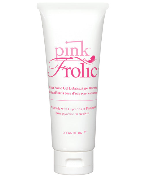 PINK® Frolic 凝膠潤滑液 - 注入葡萄柚，玩具安全的樂趣 - featured product image.