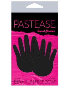 Pastease Black Basic Hands Nipple Covers