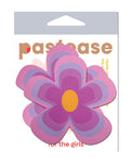 Pastease Premium Groovy Flower Purple Nipple Covers