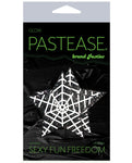 Pastease Premium Halloween Glow-in-the-Dark Web Pasties