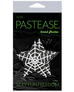 Pastease Premium Halloween Glow-in-the-Dark Web Pasties