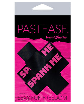 "Spank Me Plus" Black/Pink O/S Pastease - Featured Product Image