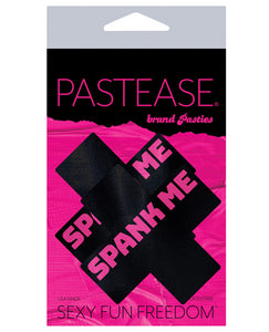 Pastease Premium Spank Me Plus in Black/Pink O/S: A Flirty Statement Piece