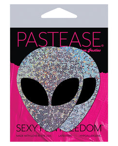 Silver Glitter Alien Nipple Covers: Unleash Your Inner Star