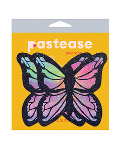 Rainbow Velvet Butterfly Nipple Covers