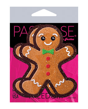 Pastease Premium Gingerbread Nipple Covers 🎄 - Featured Product Image