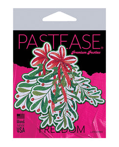 Festive Mistletoe Pasties - Green/Red