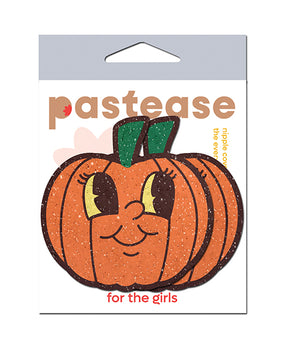 Halloween Pumpkin Glittery Velvet Pastease - Featured Product Image