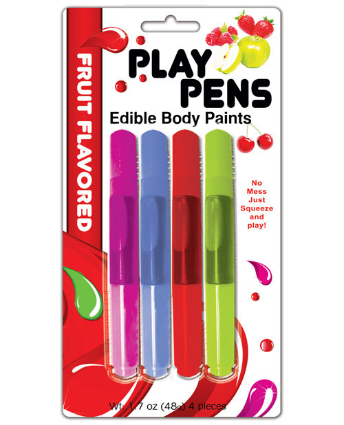 Shop for the Play Pens Edible Body Paints: Sensual Art in Four Flavours at My Ruby Lips