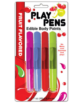Play Pens Pinturas corporales comestibles: arte sensual en cuatro sabores - Featured Product Image