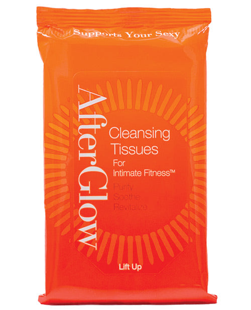 Afterglow Toy Tissues: Intimate Care Essential Product Image.