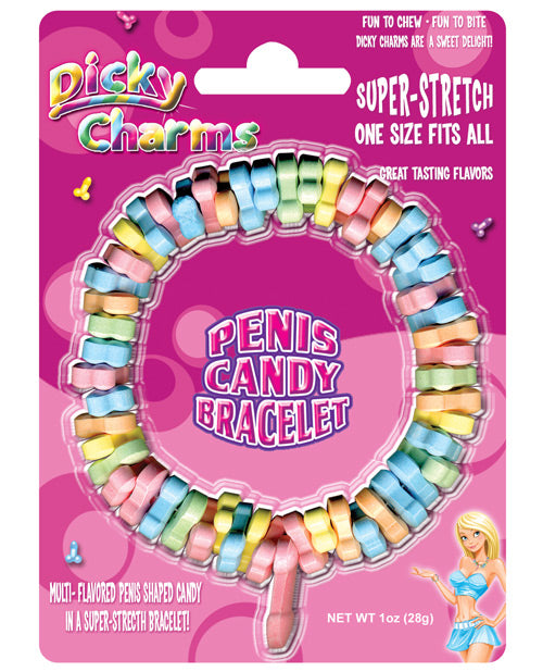 Rainbow Penis Candy Bracelet Product Image.