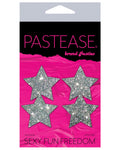 Pastease Premium Petites Glitter Star - 銀色 O/S 2 對裝