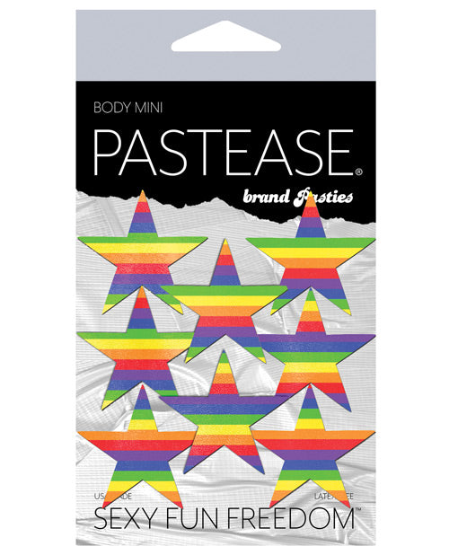 Pastease Rainbow Stars: cubrepezones vibrantes y versátiles - featured product image.