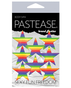 Pastease Premium Mini Rainbow Stars Nipple Covers