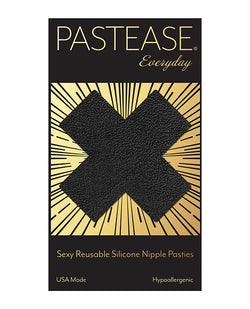 Black Liquid Cross Reusable Pasties by Pastease