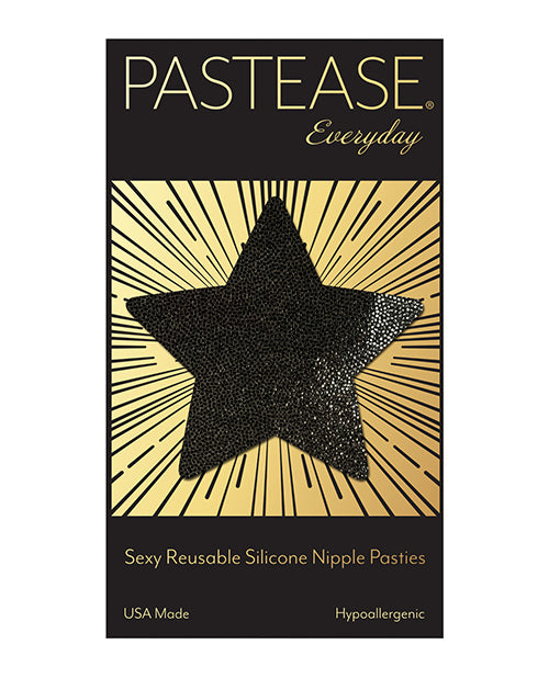 Pasta Reutilizable Black Liquid Star - featured product image.