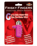 Frisky Fingers Potenciador de dedos de silicona: placer intenso en la yema del dedo