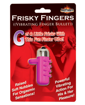 Frisky Fingers Potenciador de dedos de silicona: placer intenso en la yema del dedo - Featured Product Image