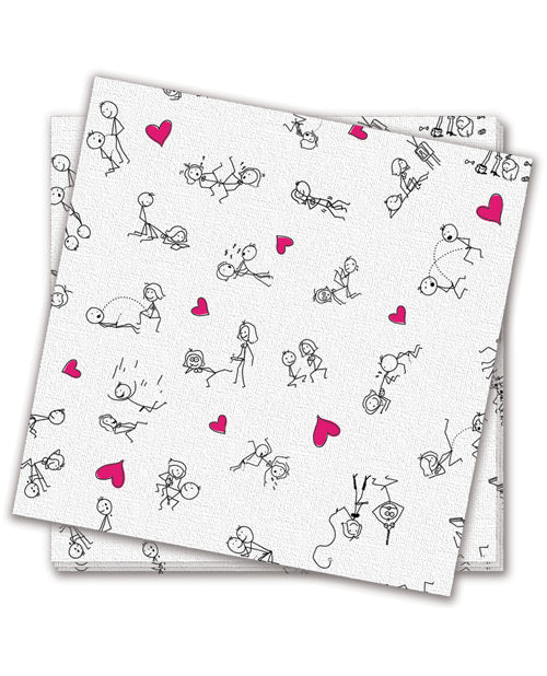 Shop for the Dirty Dishes Position Napkins - Bag of 8 at My Ruby Lips