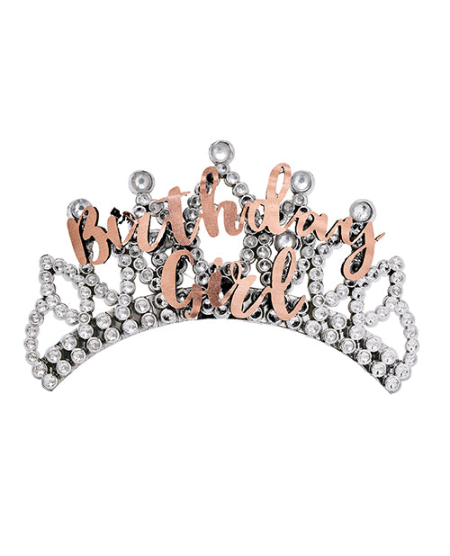 Shop for the Rose Gold Birthday Girl Tiara 🌟 at My Ruby Lips