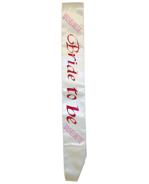 Shop for the Bride To Be Elegant Black Sash at My Ruby Lips