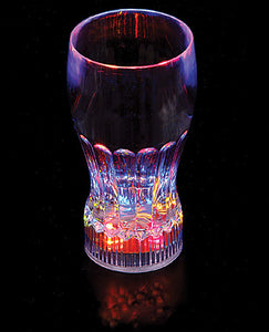 5.75" Flashing Glass - 10 oz: Light Up Your Drinkware!