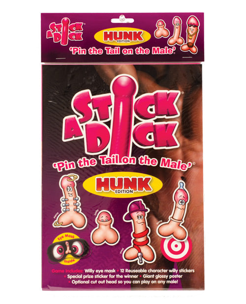 Stick-a-Dick - Hunk Party Game Product Image.