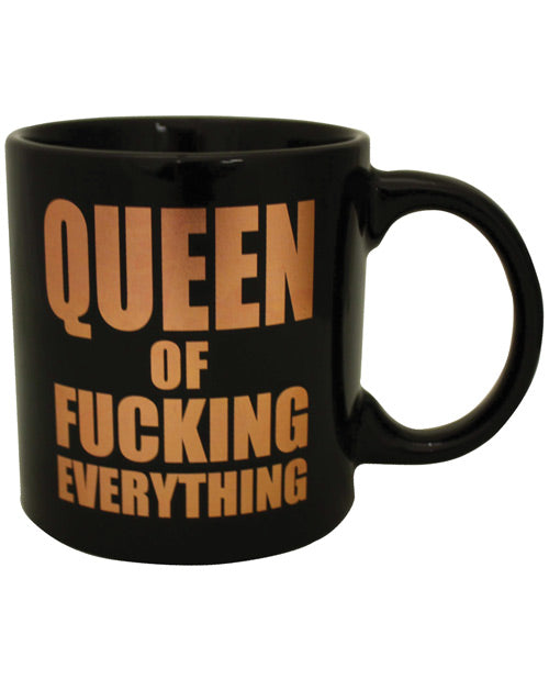 Shop for the Attitude Mug Queen of Fucking Everything at My Ruby Lips