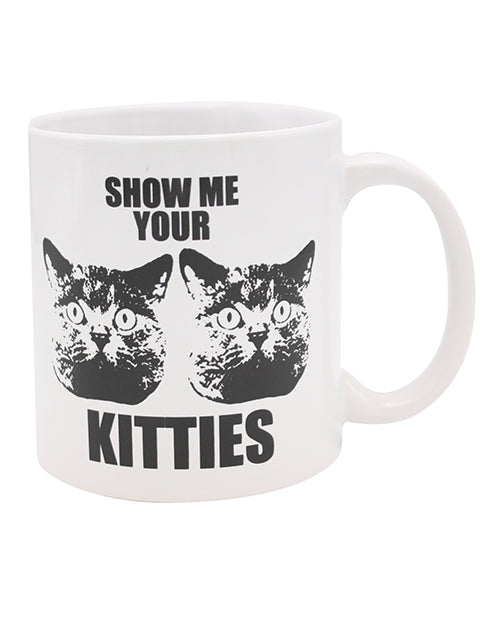 "Cheeky Cat Lover's Mug - 22 oz" Product Image.