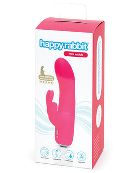 Happy Rabbit Mini Rabbit Rechargeable - Pink: Petite, Powerful, Travel-Friendly - Featured Product Image