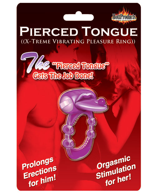 Pierced Tongue X-treme Vibrating Pleasure Ring - featured product image.