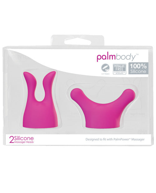 Palm Power Silicone Massage Attachments - 2 Pack Product Image.