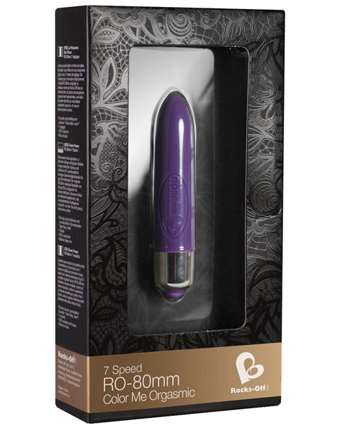 Rocks Off Colour Me Orgasmic Bullet - 7 Speed Colour Changing - featured product image.