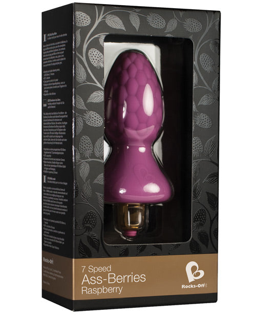 Shop for the Rocks Off Ass Berries - 7 Speed Raspberry Anal Plug at My Ruby Lips