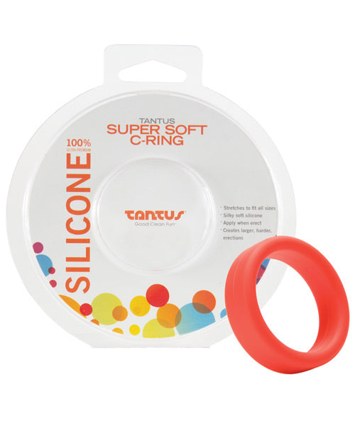 Shop for the Tantus 1.5" Supersoft C Ring: Prolong Pleasure & Enhance Intimacy 🌟 at My Ruby Lips