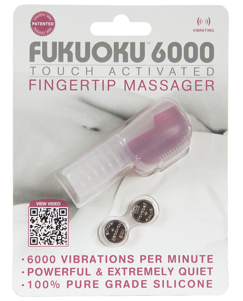 Fukuoku 6000: Touch-Activated Fingertip Massager - featured product image.