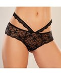 Adore Heartbreaker Panty: Sheer Lace & Strappy Design