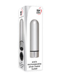 Adam & Eve 9-Speed Silver Metal Bullet Vibrator