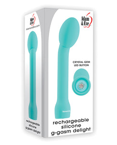 Adam & Eve G-Gasm Delight Teal G-Spot Vibe