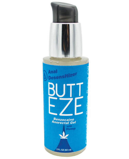 Lubricante desensibilizante anal Butt Eze con aceite de semilla de cáñamo Product Image.