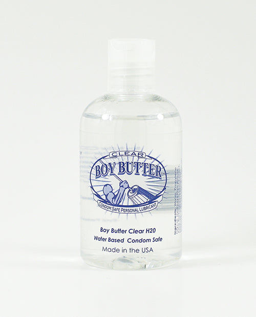 Boy Butter Clear: Silicone-Alternative Lubricant with Vitamin E & Aloe Vera - featured product image.