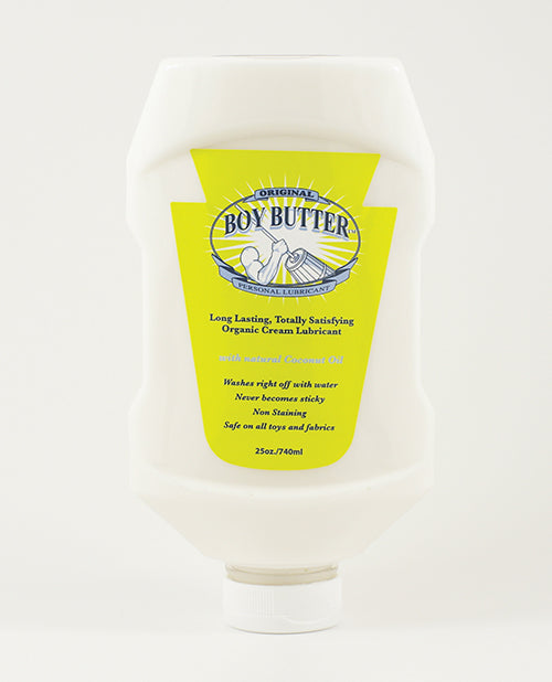 Boy Butter Original - 25 盎司擠壓瓶 Product Image.